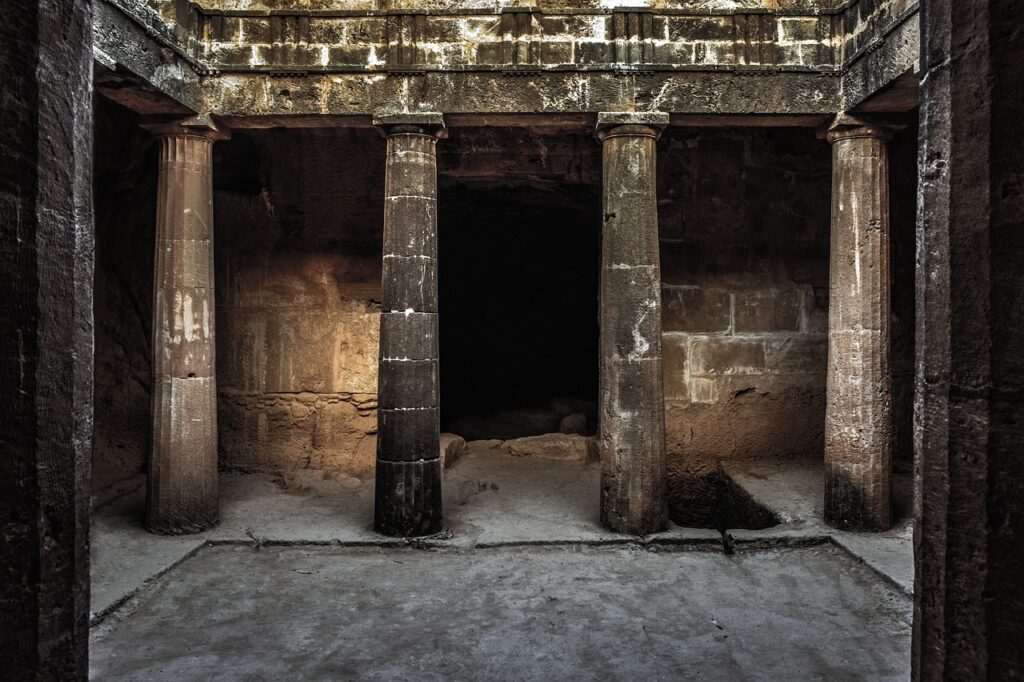 cyprus, paphos, tombs of the kings