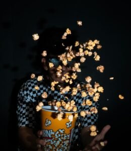 explosive popcorn popping